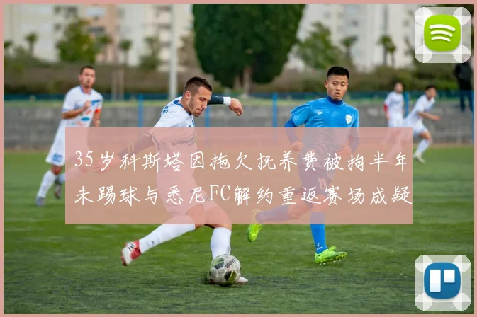 35岁科斯塔因拖欠抚养费被拘半年未踢球与悉尼FC解约重返赛场成疑